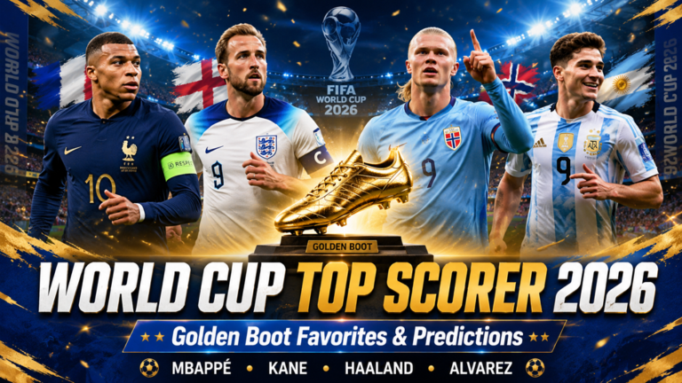 Golden Boot race World Cup 2026